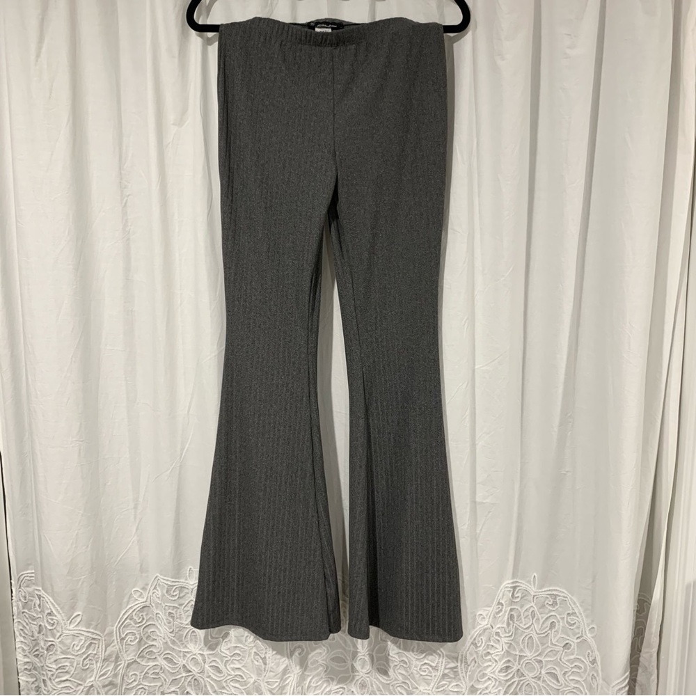 Gray Flare Leggings by Rainbow